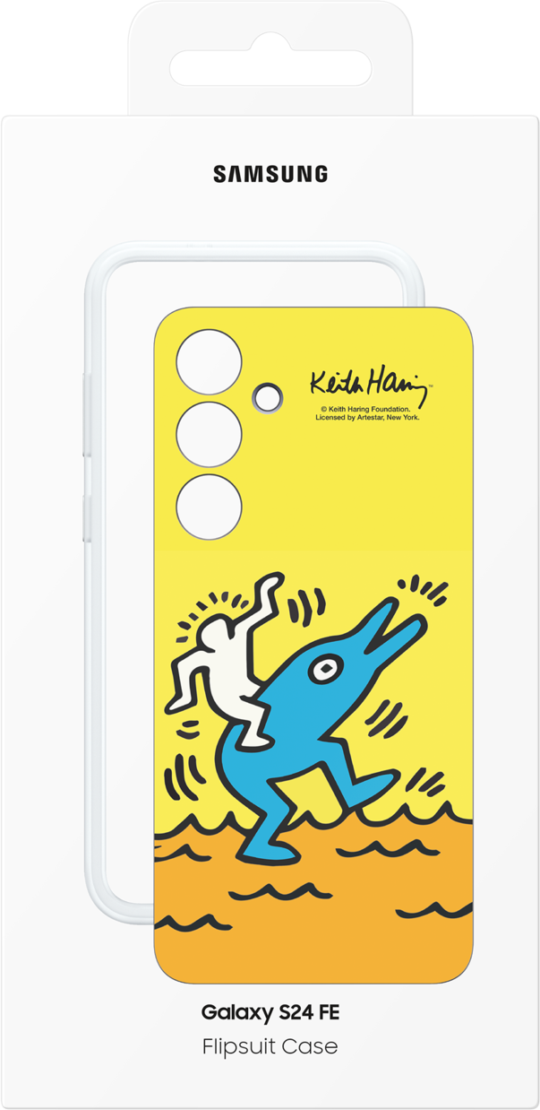 Case for Samsung Galaxy S24 FE S721, FlipSuit Case, Yellow EF-MS721CYEGWWW 
