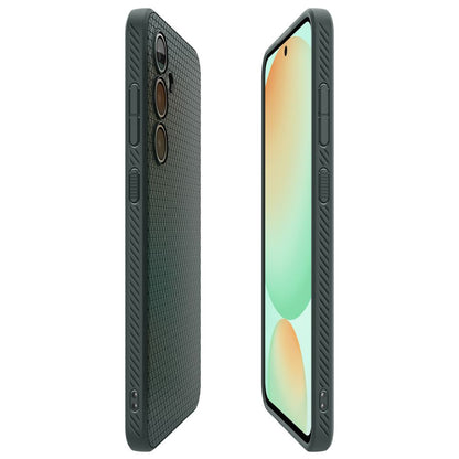 Ovitek za Samsung Galaxy S24 FE S721, Spigen, Liquid Air, Zelen ACS08619