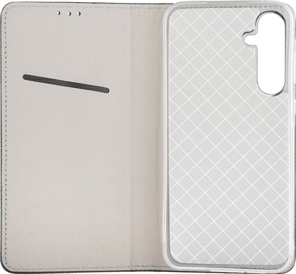 Ovitek za Samsung Galaxy M16 M166 / A16 5G A166 / A16 4G A165, OEM, Smart Magnet, Črn