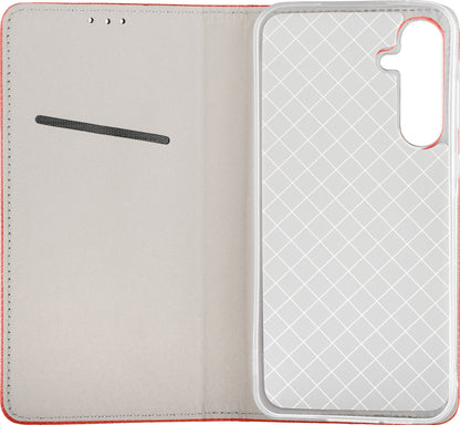 Case for Samsung Galaxy A06 A065, OEM, Smart Magnet, Red