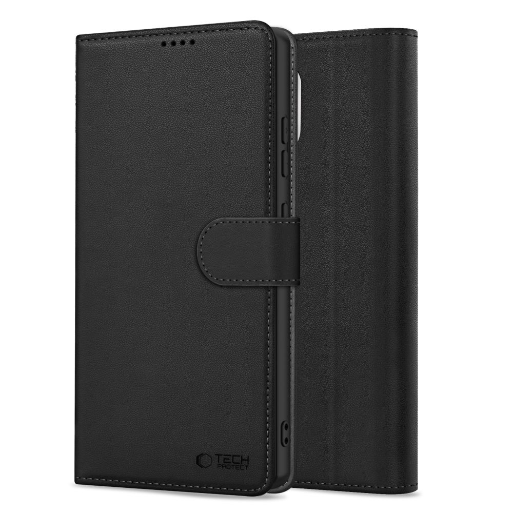 Ovitek za Samsung Galaxy A37 5G / A56 A566 / A36 A366, Tech-Protect, Wallet, Črna