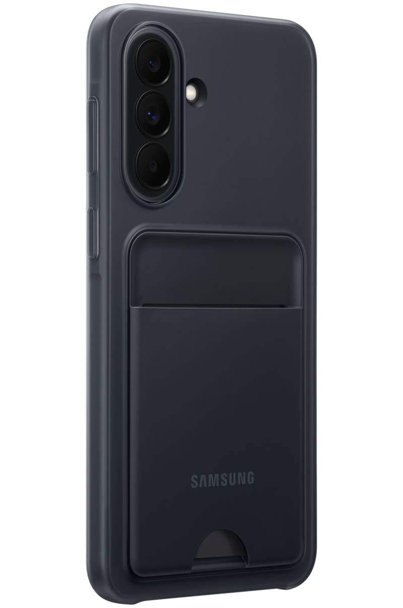 Ovitek za Samsung Galaxy A37 5G, Card Slot Case, Črn EF-OA376TBEGWW