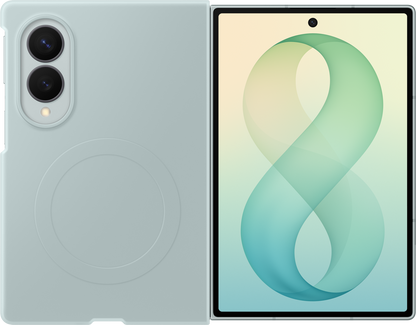 Ovitek za Samsung Galaxy Z Fold8 F971, silikonski magnetni ovitek, zelen EF-EF971CGEGWW