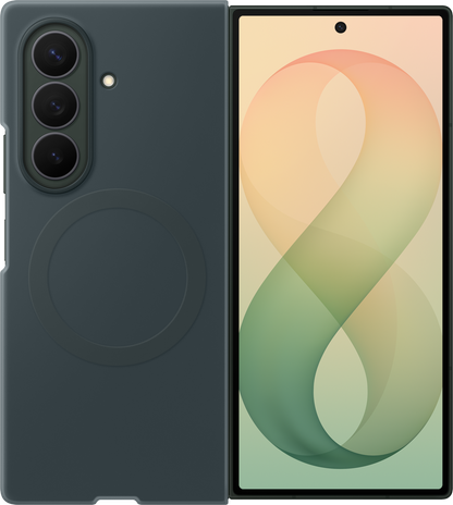 Ovitek za Samsung Galaxy Z Fold8 Ultra F976, silikonski magnetni ovitek, zelen EF-EF976CGEGWW