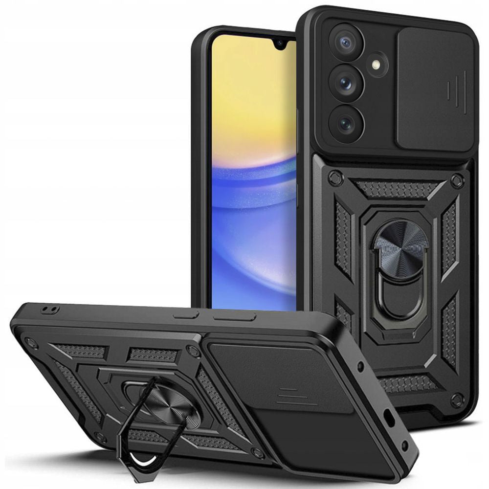 Ohišje za Samsung Galaxy A15 5G A156 / A156 / A155, Tech-Protect, CamShield Pro, črno 