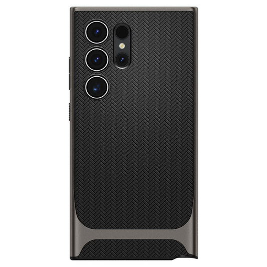 Ovitek za Samsung Galaxy S24 Ultra S928, Spigen, Neo Hybrid, Siva ACS07305