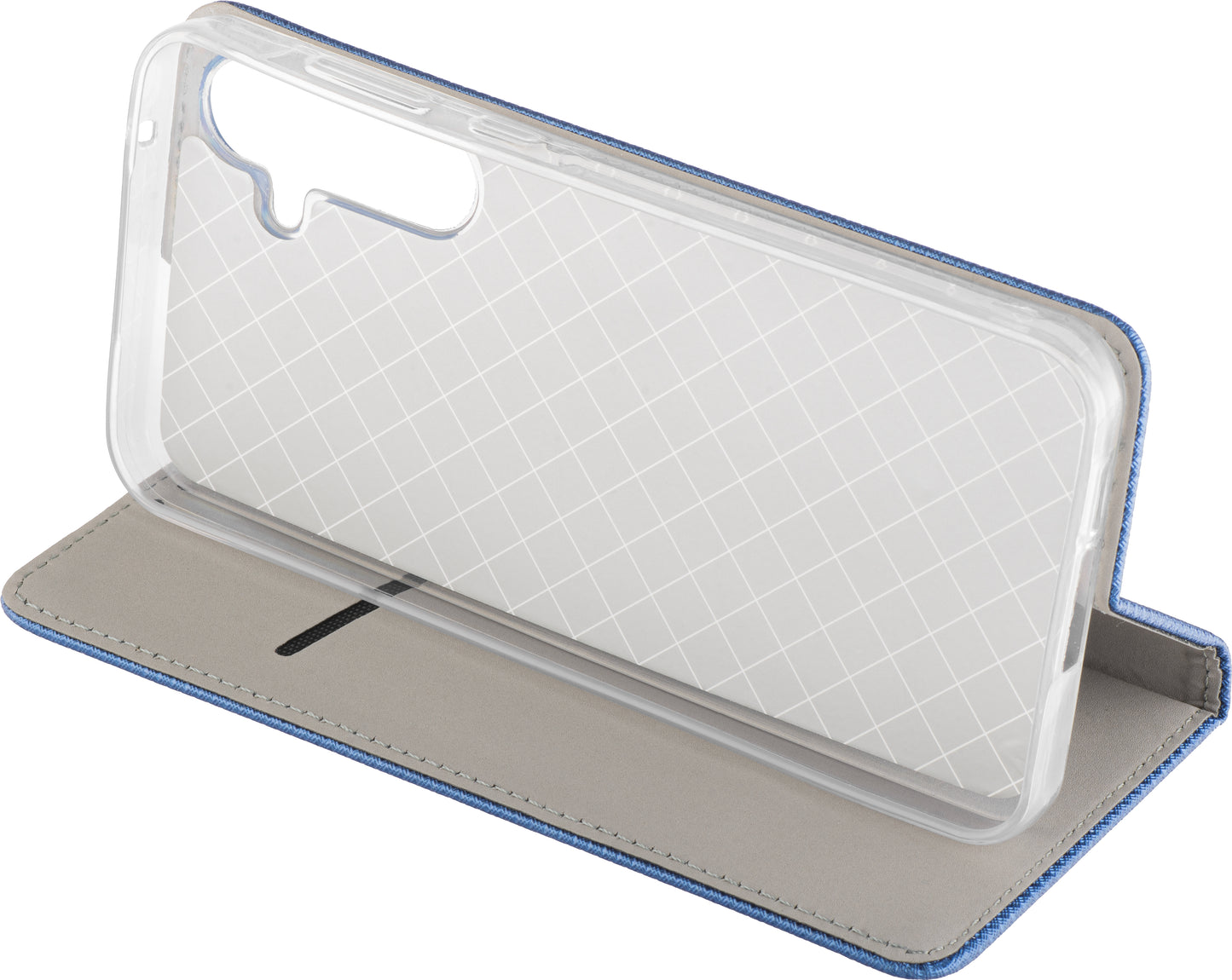 Ovitek za Samsung Galaxy A51 A515, OEM, Smart Magnet, temno moder