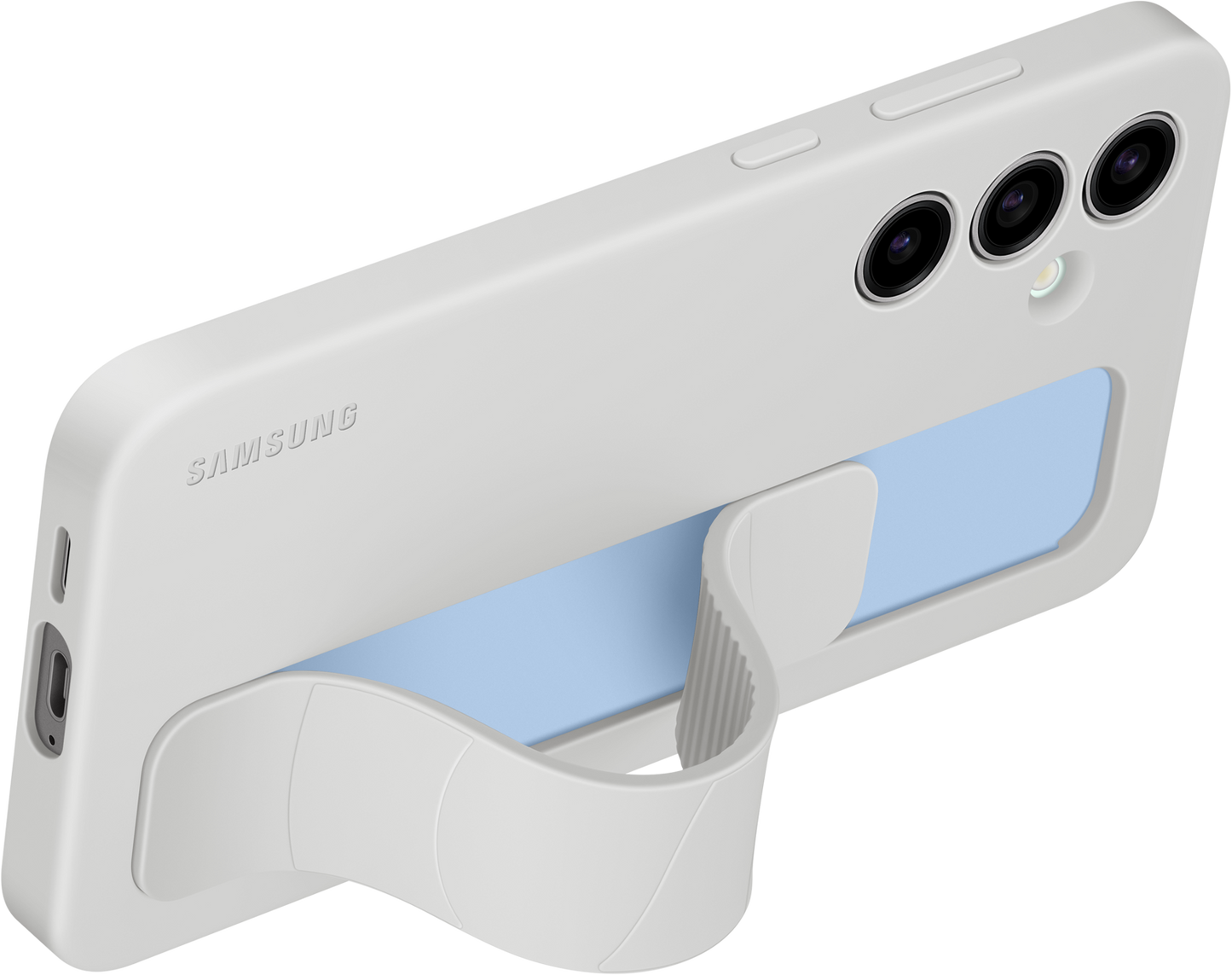 Case for Samsung Galaxy S24 FE S721, Standing Grip, Grey EF-GS721CJEGWWW 