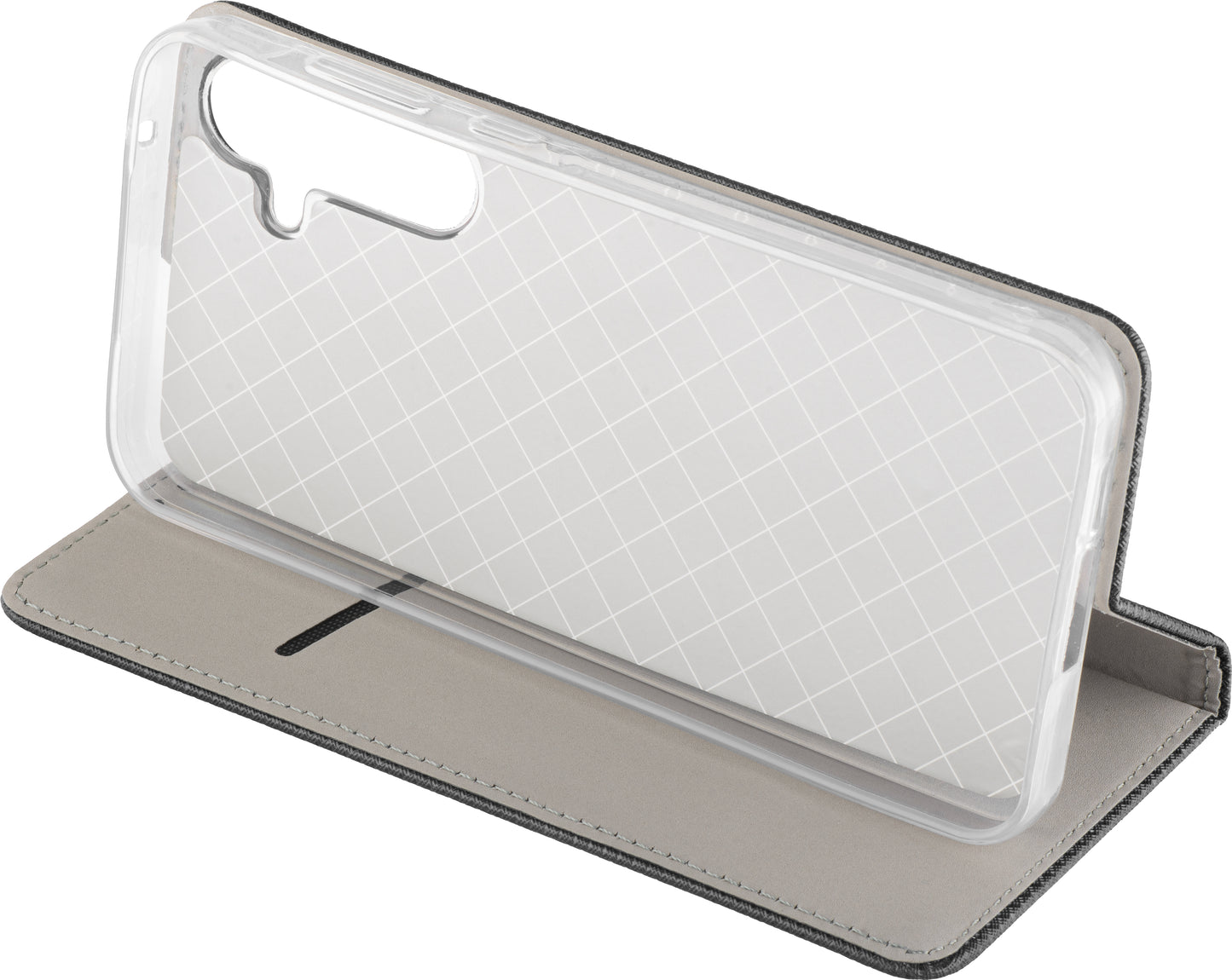 Ovitek za Samsung Galaxy M16 M166 / A16 5G A166 / A16 4G A165, OEM, Smart Magnet, Črn