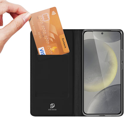 Ovitek za Samsung Galaxy S24 FE S721, DUX DUCIS, Skin Pro, Črn