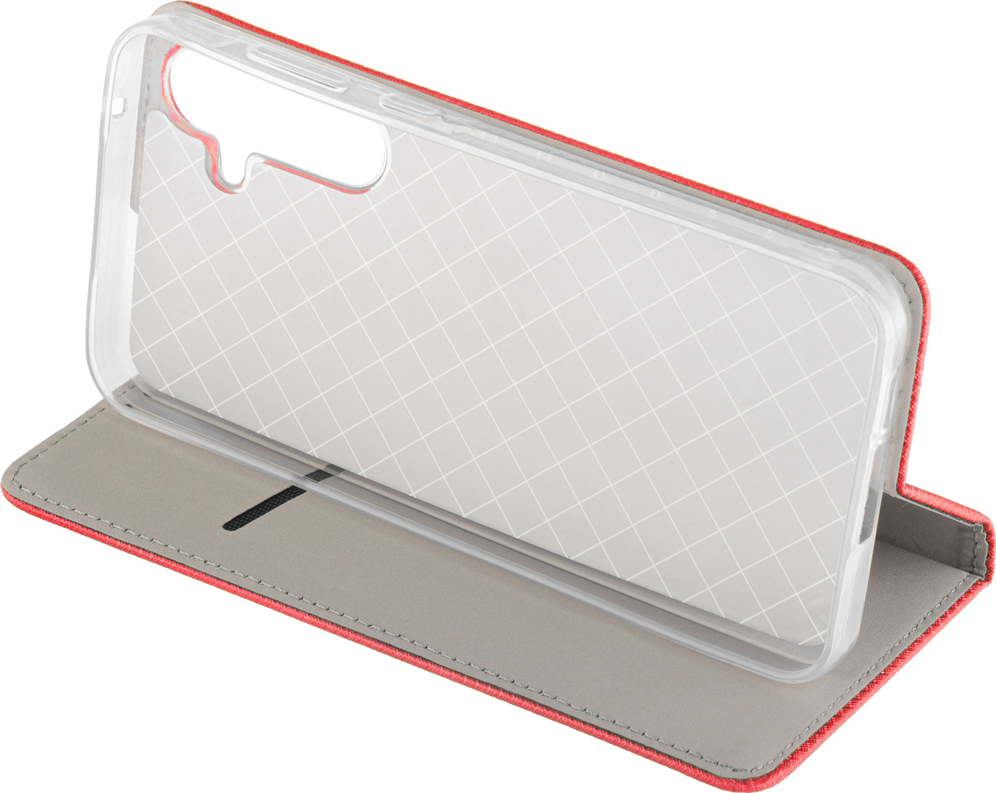 Case for Samsung Galaxy A26 A266, OEM, Smart Magnet, Red
