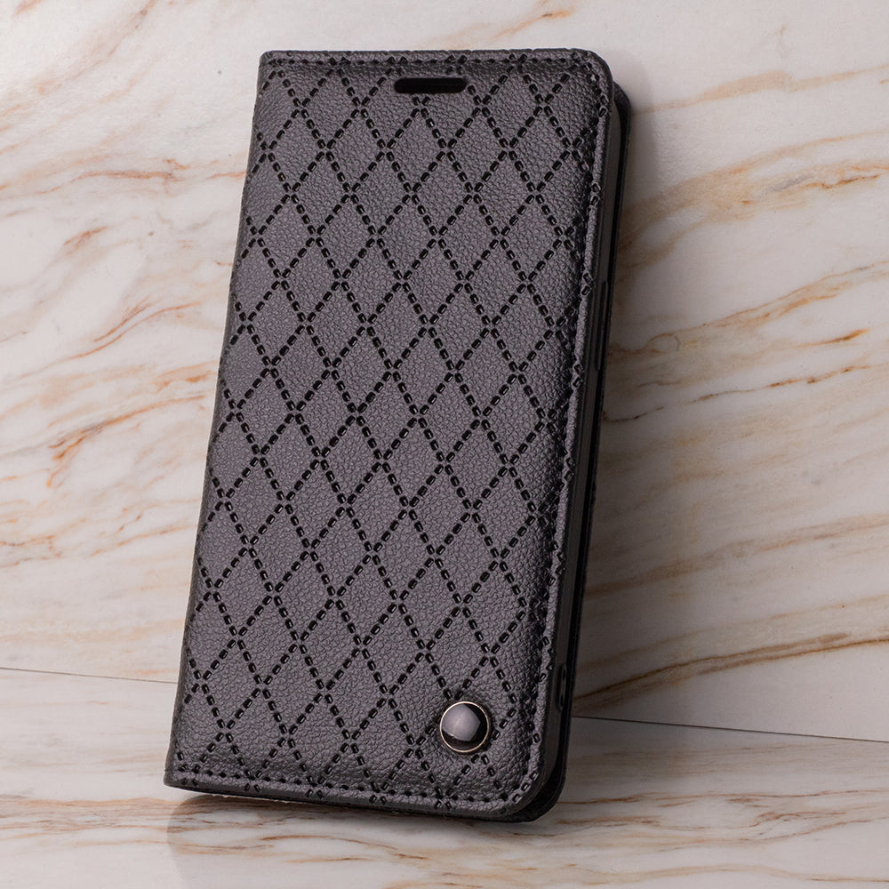 Ovitek za Samsung Galaxy A56 A566, OEM, Smart Caro, Črn