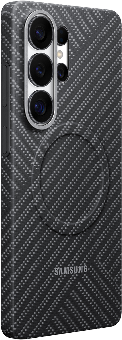 Ovitek za Samsung Galaxy S26 Ultra S948, Carbon Magnet Case, Siva EF-KS948SSEGWW