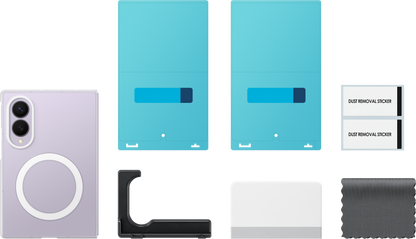 Ovitek za Samsung Galaxy Z Fold8 F971, Clear Magnet, Prozoren EF-CF971CTEGWW