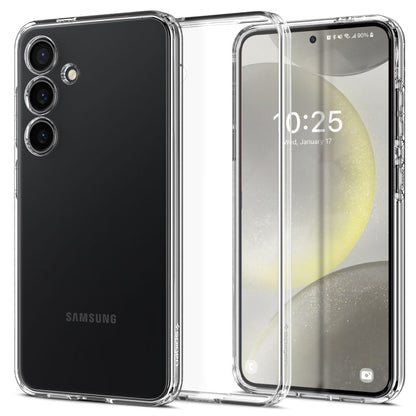 Ohišje za Samsung Galaxy S24 S921, Spigen, s tekočimi kristali, prozorno 