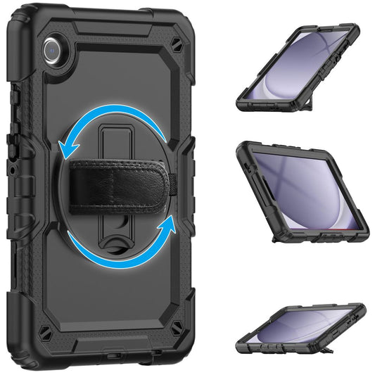 Ovitek za Samsung Galaxy Tab A11 / Tab A9, Tech-Protect, Solid360, Črn