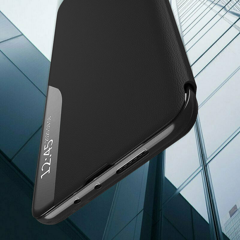 Ovitek za Samsung Galaxy S22 Ultra 5G S908, Techsuit, eFold, Črn