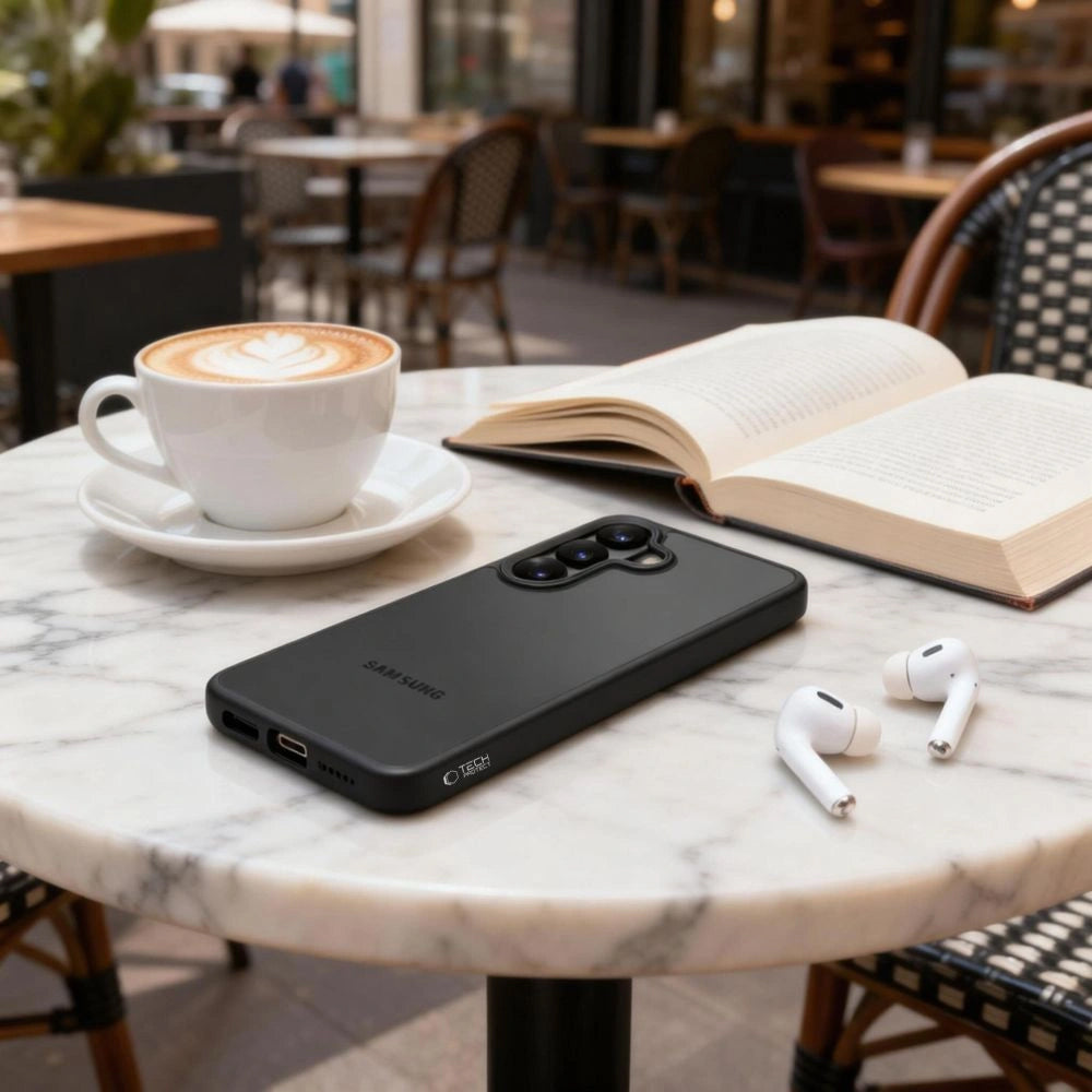 Ovitek za Samsung Galaxy A57 5G, Tech-Protect, Magmat, mat črn