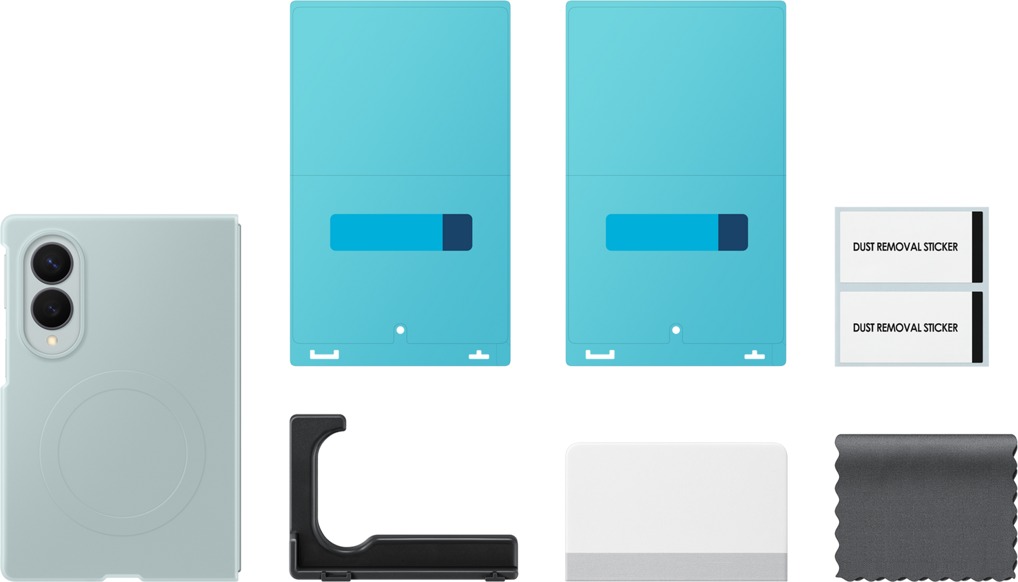 Ovitek za Samsung Galaxy Z Fold8 F971, silikonski magnetni ovitek, zelen EF-EF971CGEGWW