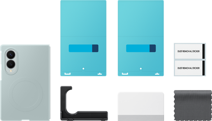 Ovitek za Samsung Galaxy Z Fold8 F971, silikonski magnetni ovitek, zelen EF-EF971CGEGWW