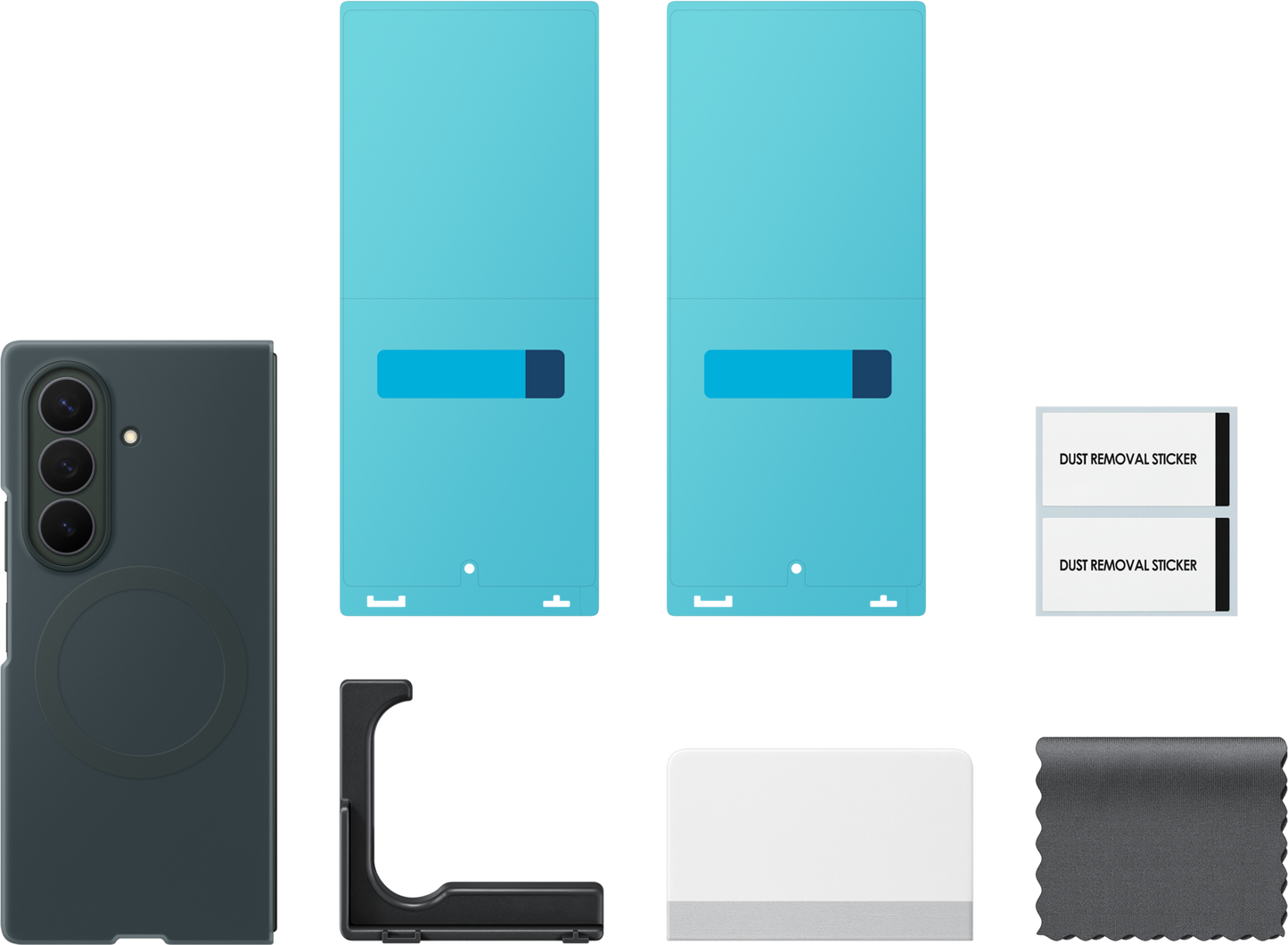 Ovitek za Samsung Galaxy Z Fold8 Ultra F976, silikonski magnetni ovitek, zelen EF-EF976CGEGWW