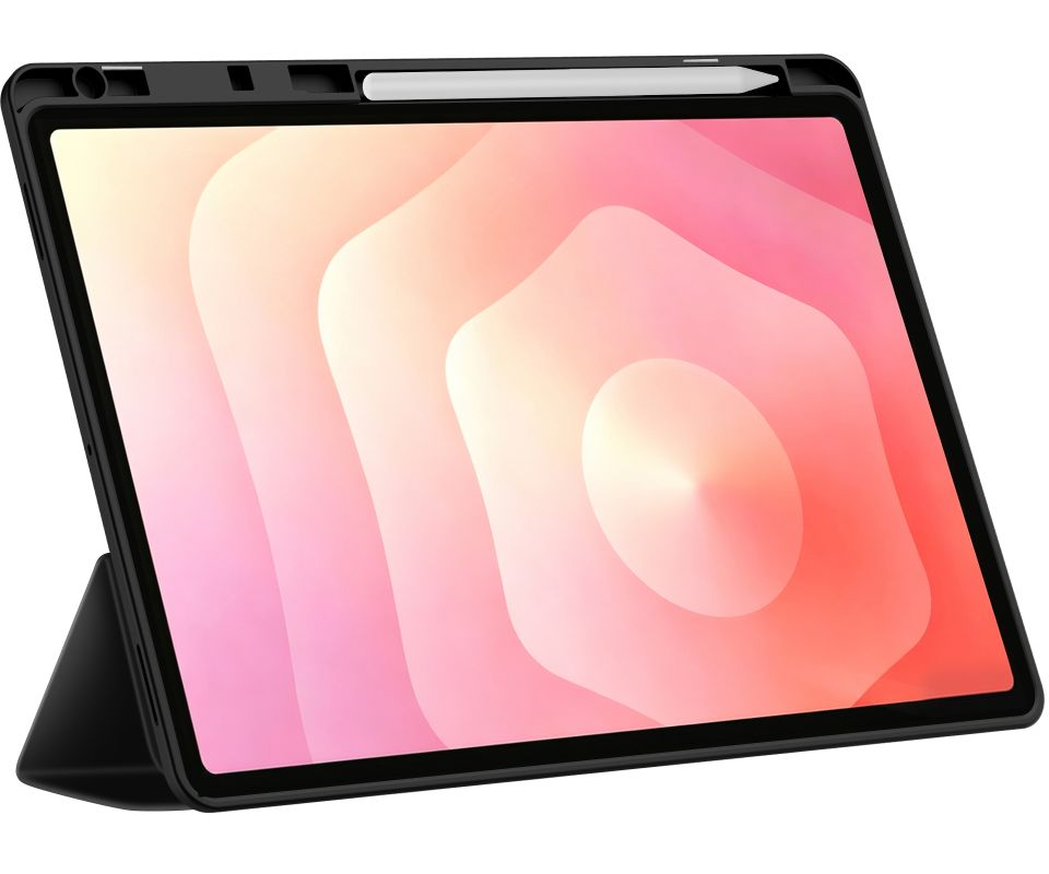 Ovitek za Samsung Galaxy Tab S12 Plus, Tech-Protect, SC PEN, Črn