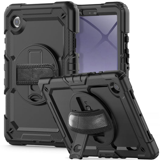Ovitek za Samsung Galaxy Tab A11 / Tab A9, Tech-Protect, Solid360, Črn