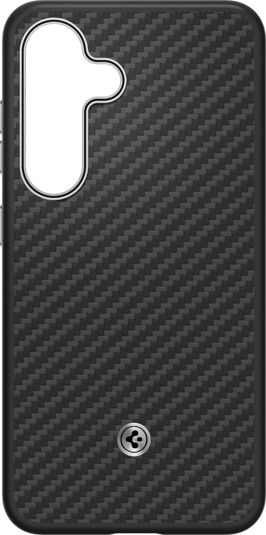 Ovitek za Samsung Galaxy S25 S931, Spigen Enzo Aramid Magnet, Črn GP-FPS931PGABW