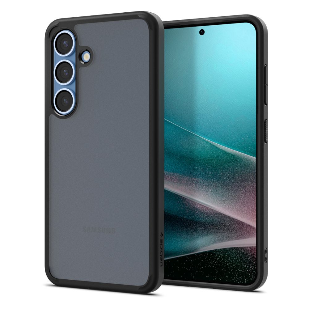 Ovitek za Samsung Galaxy S25 S931, Spigen, Ultra Hybrid, Mat črn ACS09007