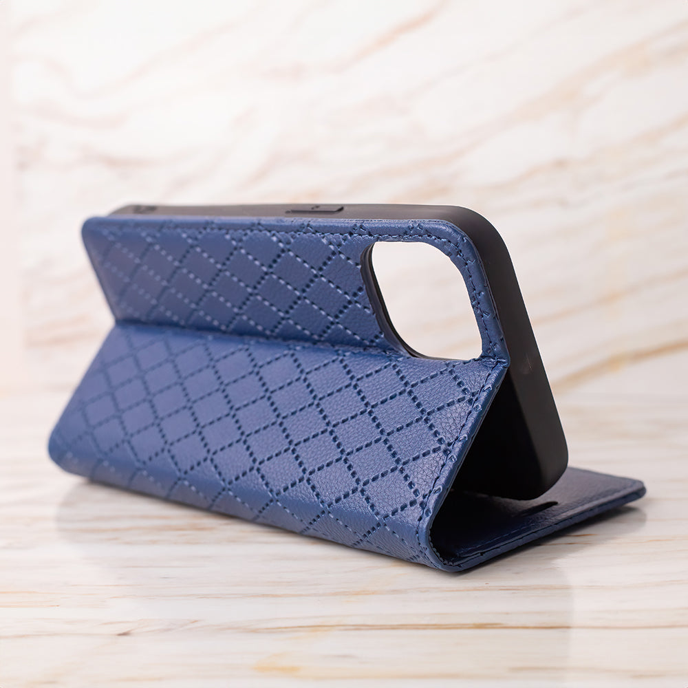 Ovitek za Samsung Galaxy A56 A566, OEM, Smart Caro, temno modra