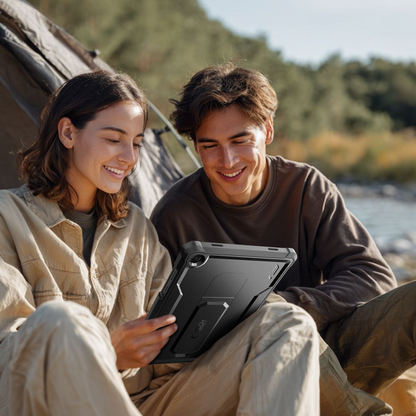 Ovitek za Samsung Galaxy Tab A11+ / Tab A9+, Tech-Protect, Kevlar Pro, Črn