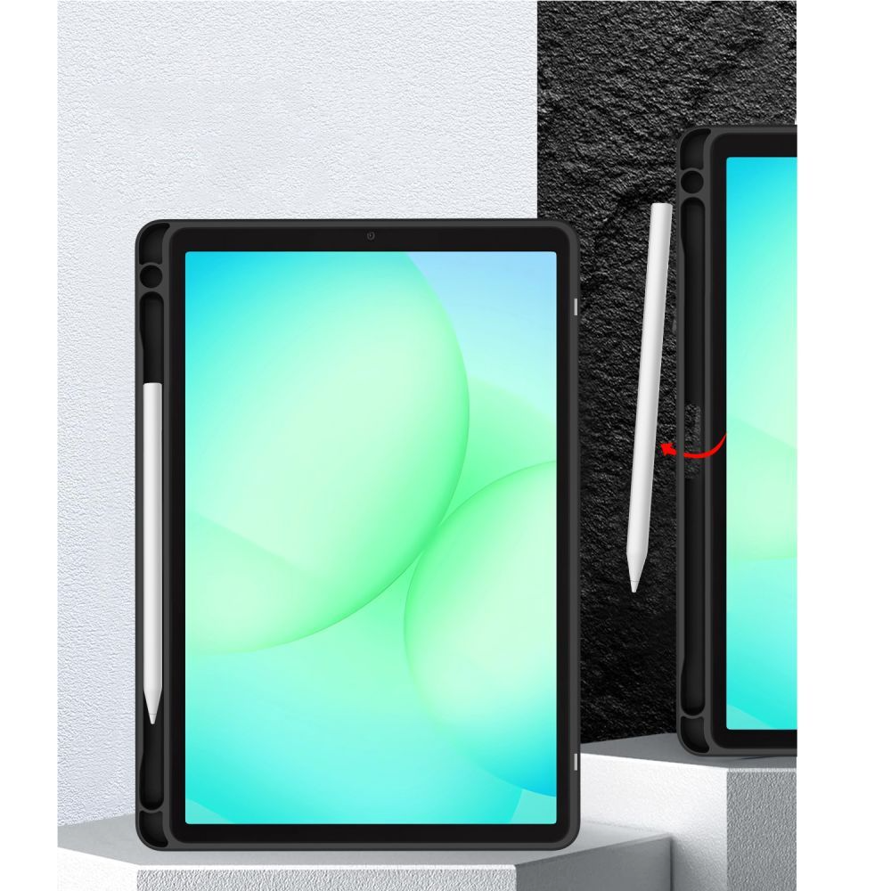 Ovitek za Samsung Galaxy Tab A11 / Tab A9, Tech-Protect, SC PEN Hybrid, Črn