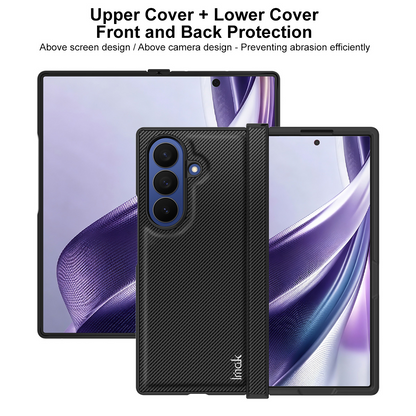 Ovitek za Samsung Galaxy Z Fold8 Ultra F976, Imak, Karbon, Črn