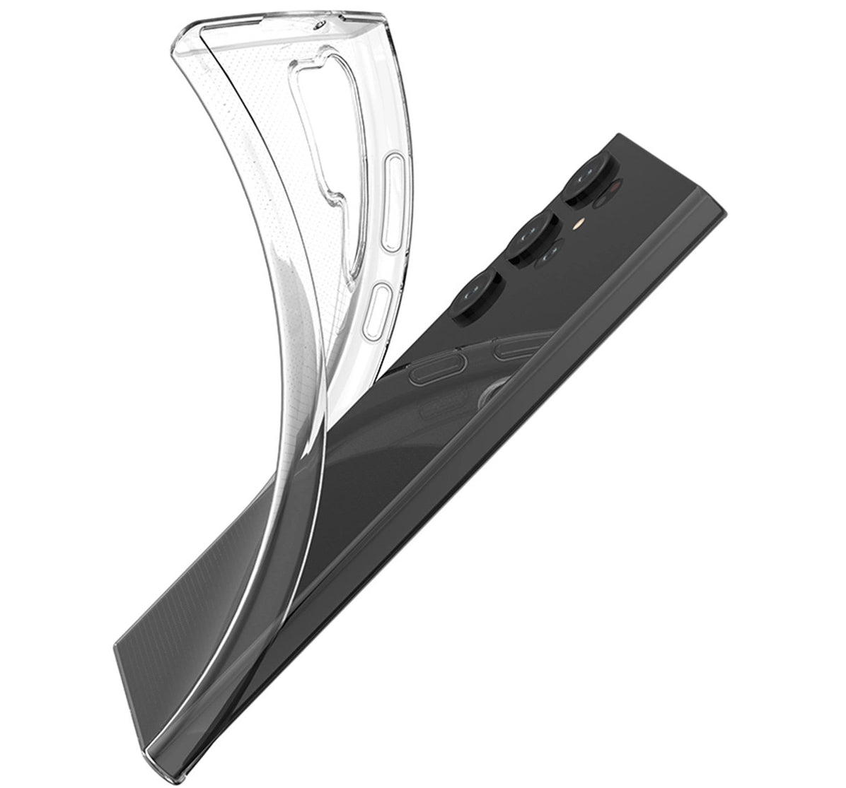 Ovitek za Samsung Galaxy S23 Ultra S918, OEM, Ultra tanek, 0,5 mm, Prozoren