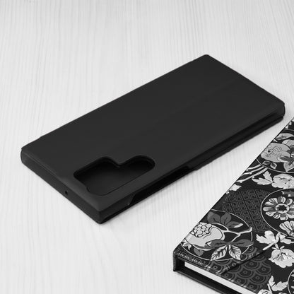 Ovitek za Samsung Galaxy S22 Ultra 5G S908, Techsuit, eFold, Črn