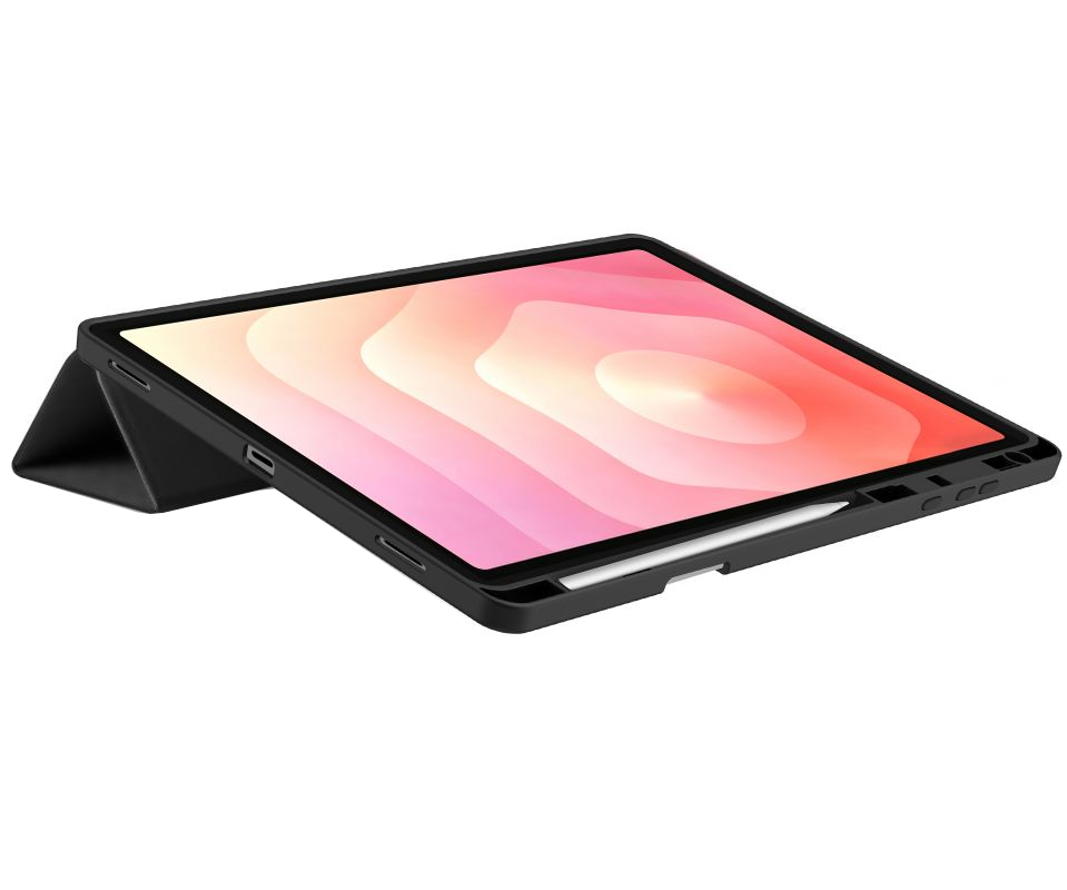 Ovitek za Samsung Galaxy Tab S12 Plus, Tech-Protect, SC PEN, Črn
