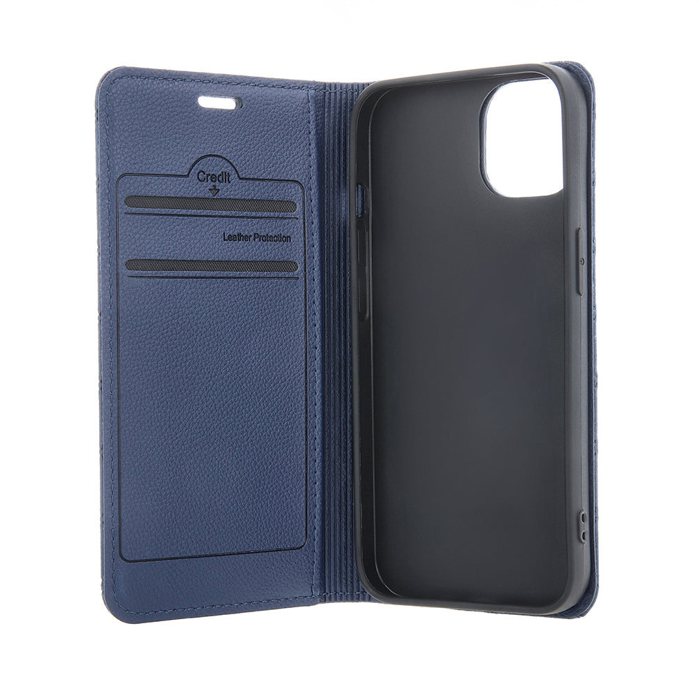 Ovitek za Samsung Galaxy A56 A566, OEM, Smart Caro, temno modra