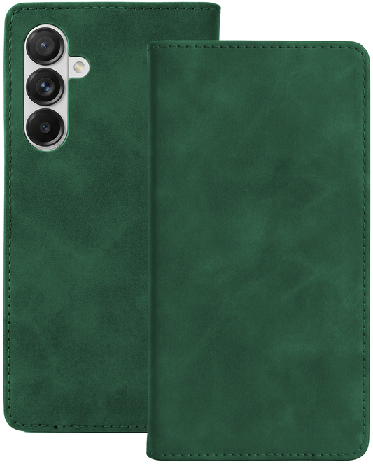 Ovitek za Samsung Galaxy A18 5G A186 / A17 4G A175 / A17 5G A176 / A26 A266, OEM, Smart Suede, Zelen