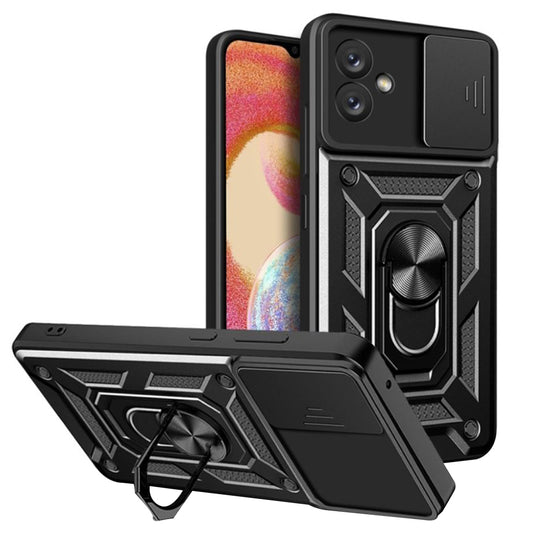 Ovitek za Samsung Galaxy A04e A042 / M04 M045, Techsuit, CamShield, Črn