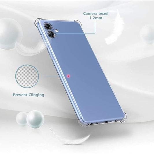 Ovitek za Samsung Galaxy A04e A042 / M04 M045, Techsuit, odporen na udarce, prozoren