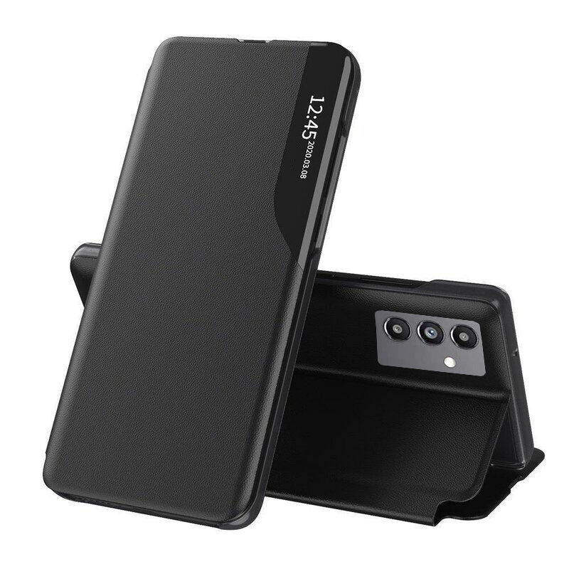 Ovitek za Samsung Galaxy A04s A047 / A13 5G A136, Techsuit, eFold, Črn