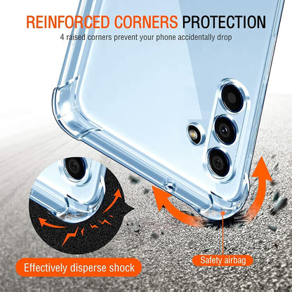 Case for Samsung Galaxy A04s A047 / A13 5G A136, Techsuit, Shockproof Clear, Transparent