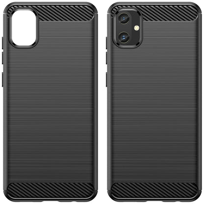 Ovitek za Samsung Galaxy A05 A055, Techsuit, Karbon, Črn