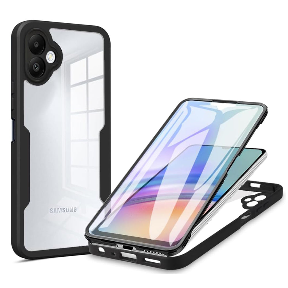 Ovitek za Samsung Galaxy A05 A055, Techsuit, ColorVerse 360, Črn