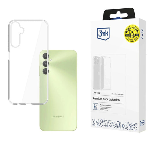 Ovitek za Samsung Galaxy A05s A057, 3MK, Prozoren, Jasen