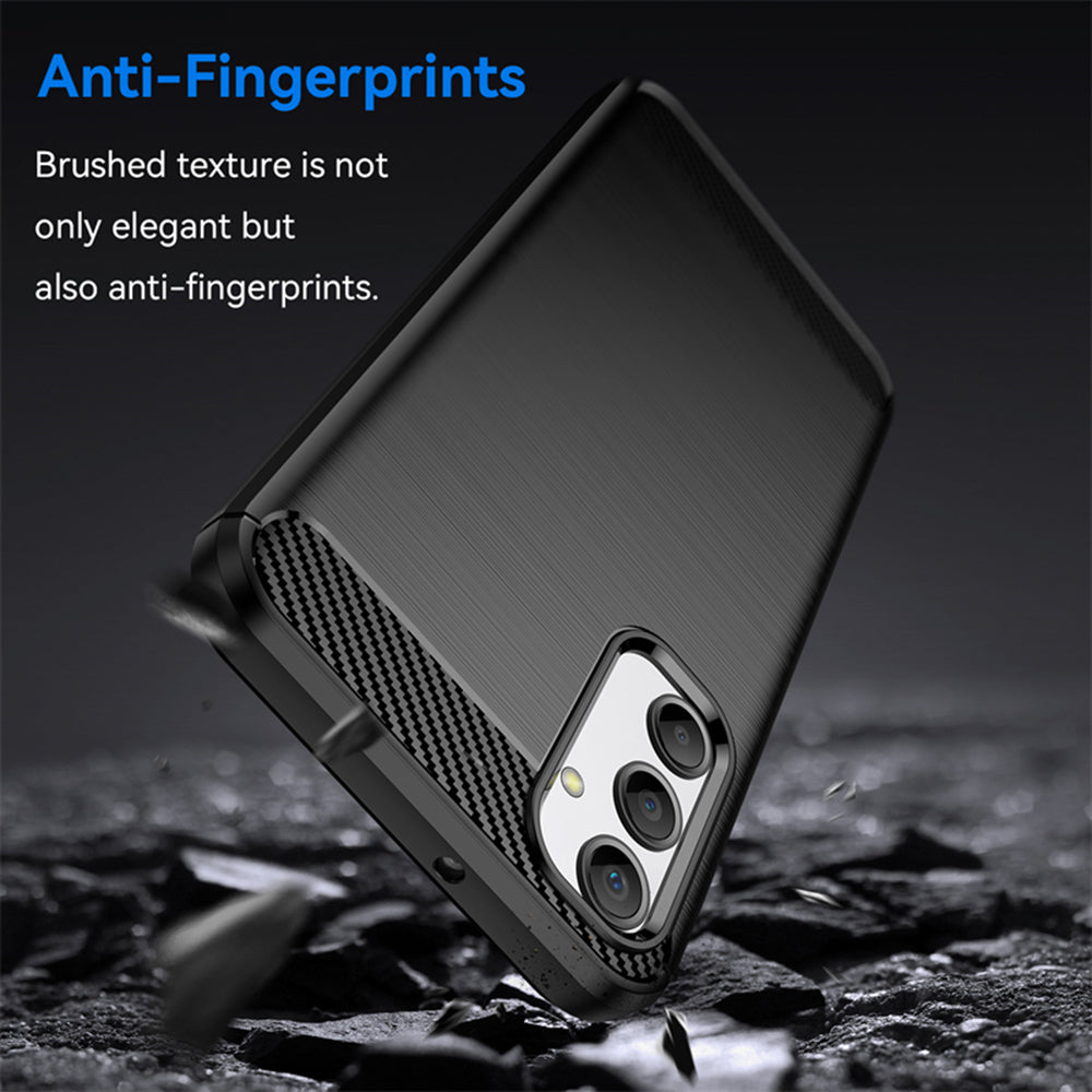 Ovitek za Samsung Galaxy A05s A057, Techsuit, Karbon, Črn