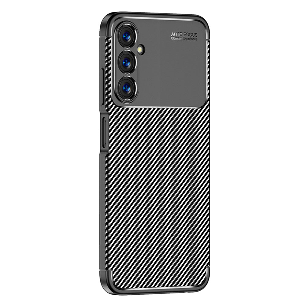 Ovitek za Samsung Galaxy A05s A057, Techsuit, CarbonFiber, Črn