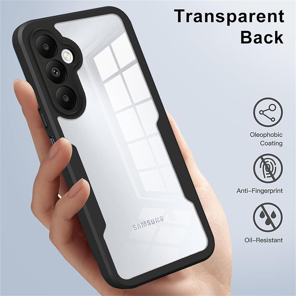 Case for Samsung Galaxy A05s A057, Techsuit, ColorVerse 360, Black