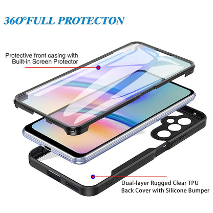 Case for Samsung Galaxy A05s A057, Techsuit, ColorVerse 360, Pink