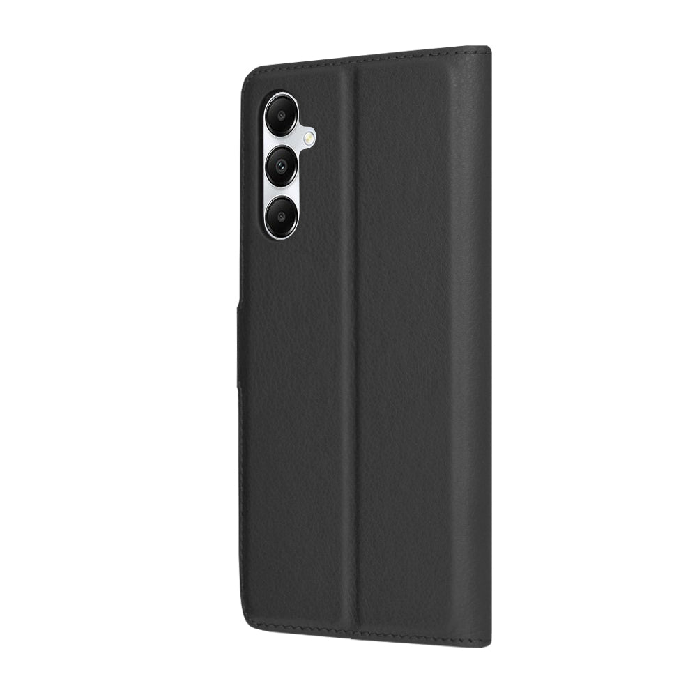 Ovitek za Samsung Galaxy A05s A057, Techsuit, usnjen folio, črn